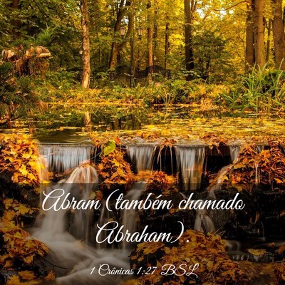 Picture 03 - 1 Crônicas 1:27 BSL - Abram (também chamado - Bible Verse Picture