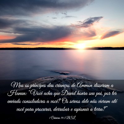 Picture 03 - 1 Crônicas 19:3 BSL - Mas os príncipes das crianças de Ammon disseram - Bible Verse Picture