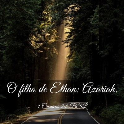 Picture 03 - 1 Crônicas 2:8 BSL - O filho de Ethan: - Bible Verse Picture