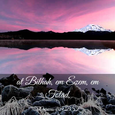Picture 03 - 1 Crônicas 4:29 BSL - at Bilhah, em Ezem, em - Bible Verse Picture