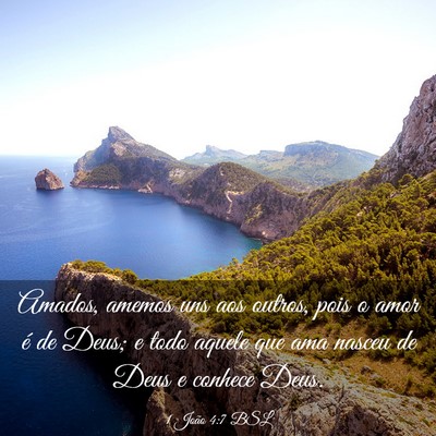 Picture 03 - 1 João 4:7 BSL - Amados, amemos uns aos outros, pois o amor é de - Bible Verse Picture