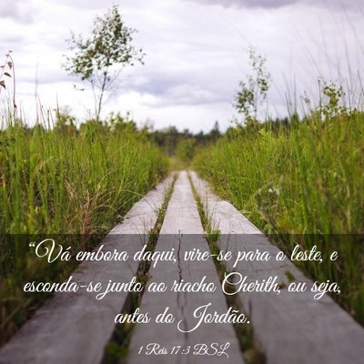 Picture 03 - 1 Reis 17:3 BSL - “Vá embora daqui, vire-se para o leste, e - Bible Verse Picture