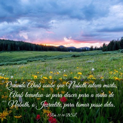 Picture 03 - 1 Reis 21:16 BSL - Quando Ahab soube que Naboth estava morto, Ahab - Bible Verse Picture