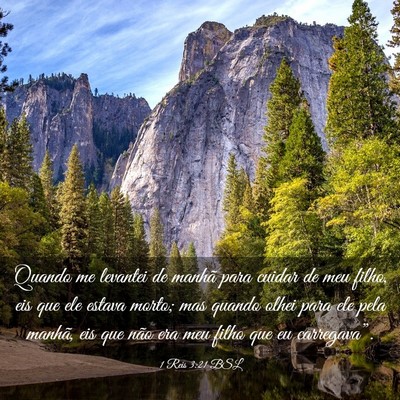 Picture 03 - 1 Reis 3:21 BSL - Quando me levantei de manhã para cuidar de meu - Bible Verse Picture