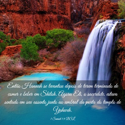 Picture 03 - 1 Samuel 1:9 BSL - Então Hannah se levantou depois de terem - Bible Verse Picture