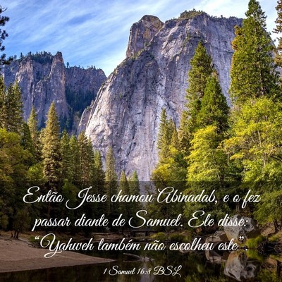 Picture 03 - 1 Samuel 16:8 BSL - Então Jesse chamou Abinadab, e o fez passar - Bible Verse Picture
