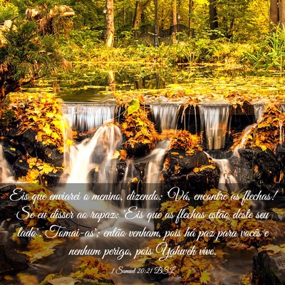 Picture 03 - 1 Samuel 20:21 BSL - Eis que enviarei o menino, dizendo: 'Vá, - Bible Verse Picture