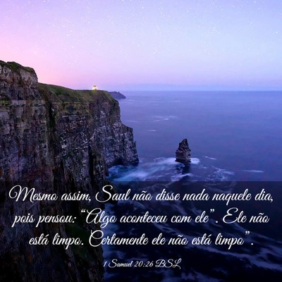 Picture 03 - 1 Samuel 20:26 BSL - Mesmo assim, Saul não disse nada naquele dia, - Bible Verse Picture