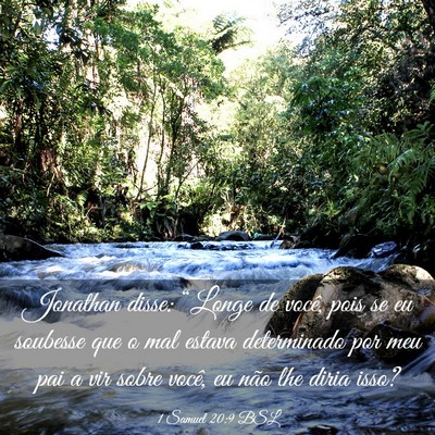 Picture 03 - 1 Samuel 20:9 BSL - Jonathan disse: “Longe de você, pois se eu - Bible Verse Picture