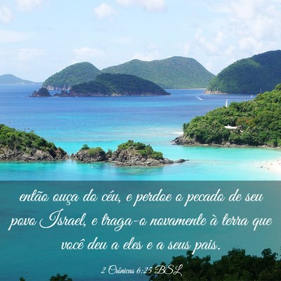Picture 03 - 2 Crônicas 6:25 BSL - então ouça do céu, e perdoe o pecado de seu - Bible Verse Picture