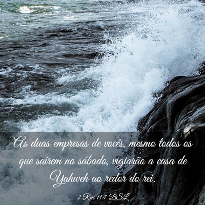 Picture 03 - 2 Reis 11:7 BSL - As duas empresas de vocês, mesmo todos os que - Bible Verse Picture