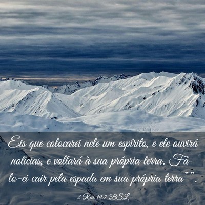 Picture 03 - 2 Reis 19:7 BSL - Eis que colocarei nele um espírito, e ele - Bible Verse Picture