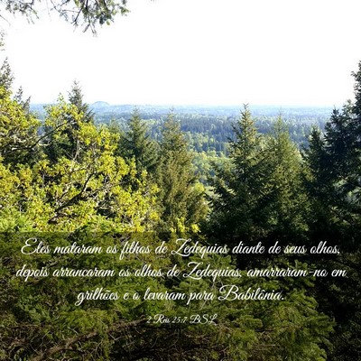 Picture 03 - 2 Reis 25:7 BSL - Eles mataram os filhos de Zedequias diante de - Bible Verse Picture