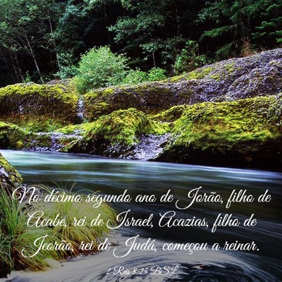 Picture 03 - 2 Reis 8:25 BSL - No décimo segundo ano de Jorão, filho de Acabe, - Bible Verse Picture