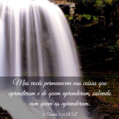 Picture 03 - 2 Timóteo 3:14 BSL - Mas vocês permanecem nas coisas que aprenderam e - Bible Verse Picture