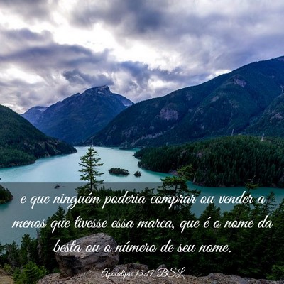 Picture 03 - Apocalipse 13:17 BSL - e que ninguém poderia comprar ou vender a menos - Bible Verse Picture