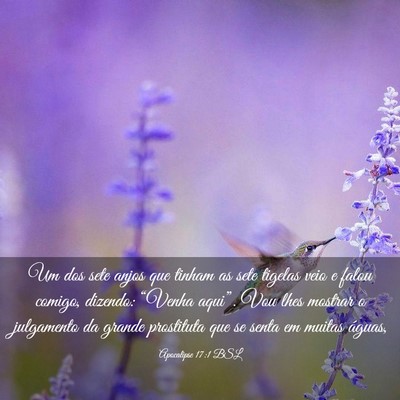 Picture 03 - Apocalipse 17:1 BSL - Um dos sete anjos que tinham as sete tigelas veio - Bible Verse Picture