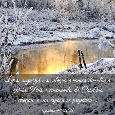 Picture 03 - Apocalipse 19:7 BSL - Let se regozija e se alegra e vamos dar-lhe a - Bible Verse Picture