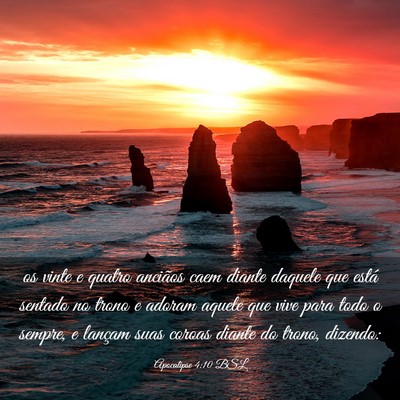 Picture 03 - Apocalipse 4:10 BSL - os vinte e quatro anciãos caem diante daquele - Bible Verse Picture