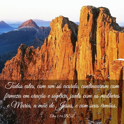 Picture 03 - Atos 1:14 BSL - Todos estes, com um só acordo, continuaram com - Bible Verse Picture