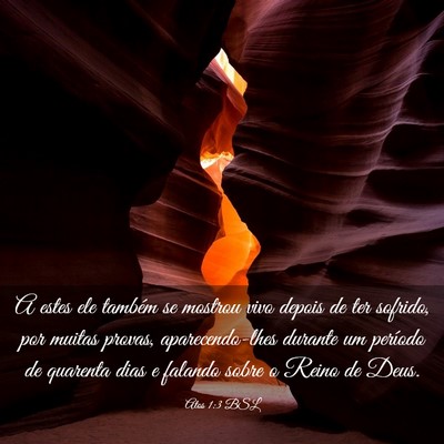 Picture 03 - Atos 1:3 BSL - A estes ele também se mostrou vivo depois de ter - Bible Verse Picture
