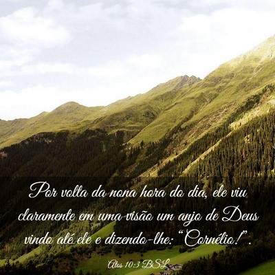 Picture 03 - Atos 10:3 BSL - Por volta da nona hora do dia, ele viu claramente - Bible Verse Picture