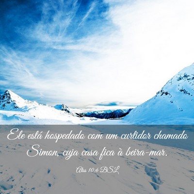 Picture 03 - Atos 10:6 BSL - Ele está hospedado com um curtidor chamado - Bible Verse Picture