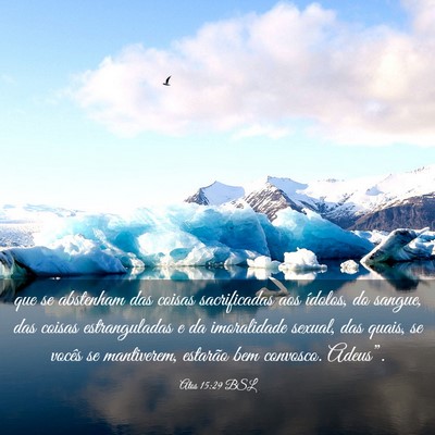 Picture 03 - Atos 15:29 BSL - que se abstenham das coisas sacrificadas aos - Bible Verse Picture