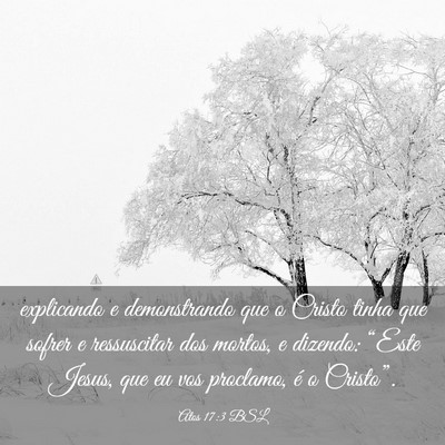 Picture 03 - Atos 17:3 BSL - explicando e demonstrando que o Cristo tinha que - Bible Verse Picture