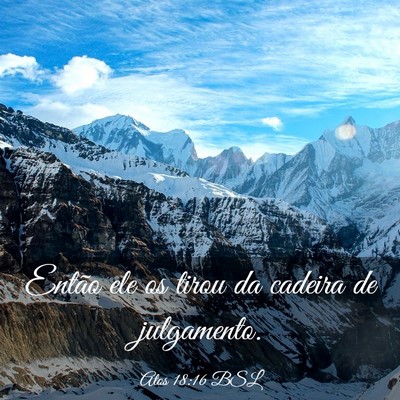 Picture 03 - Atos 18:16 BSL - Então ele os tirou da cadeira de - Bible Verse Picture