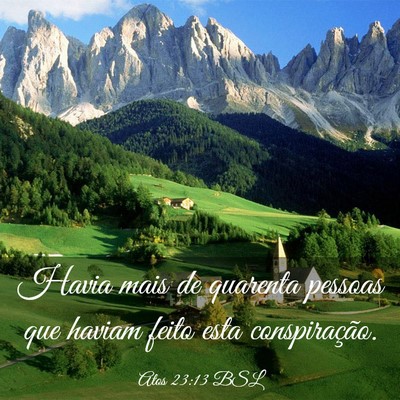 Picture 03 - Atos 23:13 BSL - Havia mais de quarenta pessoas que haviam feito - Bible Verse Picture