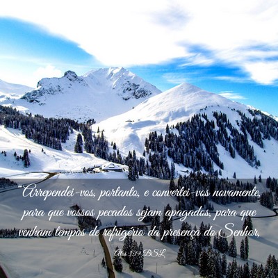 Picture 03 - Atos 3:19 BSL - “Arrependei-vos, portanto, e convertei-vos - Bible Verse Picture