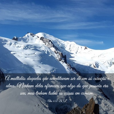 Picture 03 - Atos 4:32 BSL - A multidão daqueles que acreditavam ser de um - Bible Verse Picture