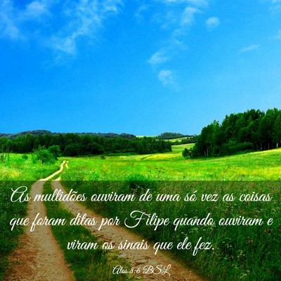 Picture 03 - Atos 8:6 BSL - As multidões ouviram de uma só vez as coisas - Bible Verse Picture