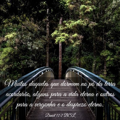 Picture 03 - Daniel 12:2 BSL - Muitos daqueles que dormem no pó da terra - Bible Verse Picture