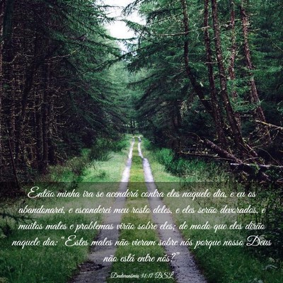 Picture 03 - Deuteronômio 31:17 BSL - Então minha ira se acenderá contra eles naquele - Bible Verse Picture