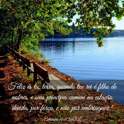 Picture 03 - Eclesiastes 10:17 BSL - Feliz és tu, terra, quando teu rei é filho de - Bible Verse Picture