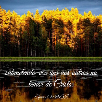 Picture 03 - Efésios 5:21 BSL - submetendo-vos uns aos outros no temor de - Bible Verse Picture