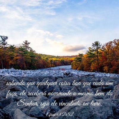 Picture 03 - Efésios 6:8 BSL - sabendo que qualquer coisa boa que cada um faça, - Bible Verse Picture