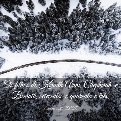 Picture 03 - Esdras 2:25 BSL - Os filhos de Kiriath Arim, Chephirah, e Beeroth, - Bible Verse Picture