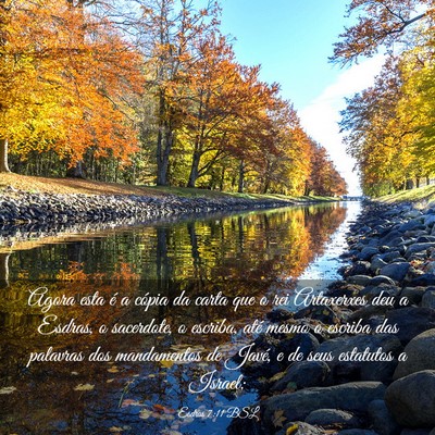 Picture 03 - Esdras 7:11 BSL - Agora esta é a cópia da carta que o rei - Bible Verse Picture