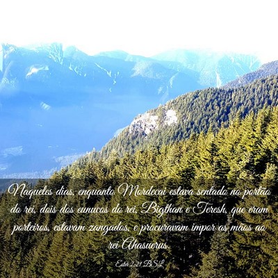 Picture 03 - Ester 2:21 BSL - Naqueles dias, enquanto Mordecai estava sentado - Bible Verse Picture