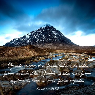 Picture 03 - Ezequiel 1:19 BSL - Quando os seres vivos foram embora, as rodas - Bible Verse Picture