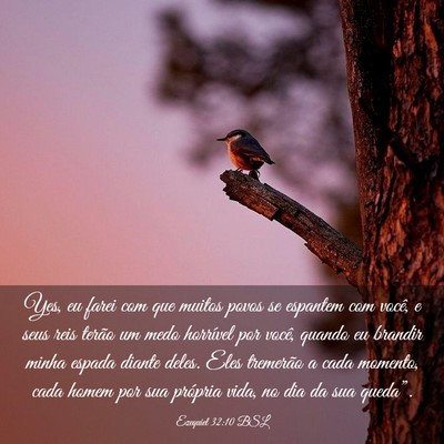 Picture 03 - Ezequiel 32:10 BSL - Yes, eu farei com que muitos povos se espantem - Bible Verse Picture