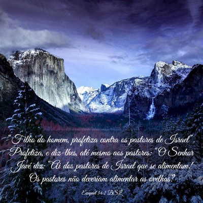 Picture 03 - Ezequiel 34:2 BSL - “Filho do homem, profetiza contra os pastores - Bible Verse Picture