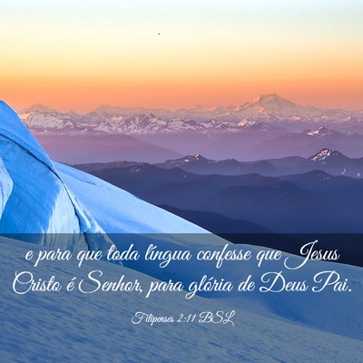 Picture 03 - Filipenses 2:11 BSL - e para que toda língua confesse que Jesus Cristo - Bible Verse Picture