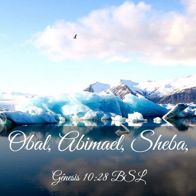 Picture 03 - Gênesis 10:28 BSL - Obal, Abimael, - Bible Verse Picture