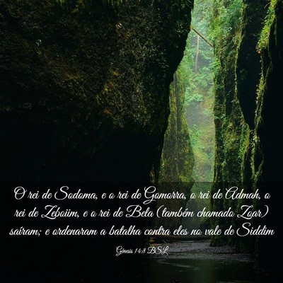 Picture 03 - Gênesis 14:8 BSL - O rei de Sodoma, e o rei de Gomorra, o rei de - Bible Verse Picture