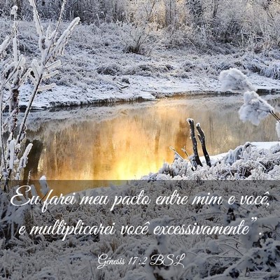 Picture 03 - Gênesis 17:2 BSL - Eu farei meu pacto entre mim e você, e - Bible Verse Picture