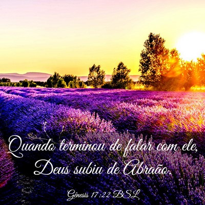 Picture 03 - Gênesis 17:22 BSL - Quando terminou de falar com ele, Deus subiu de - Bible Verse Picture